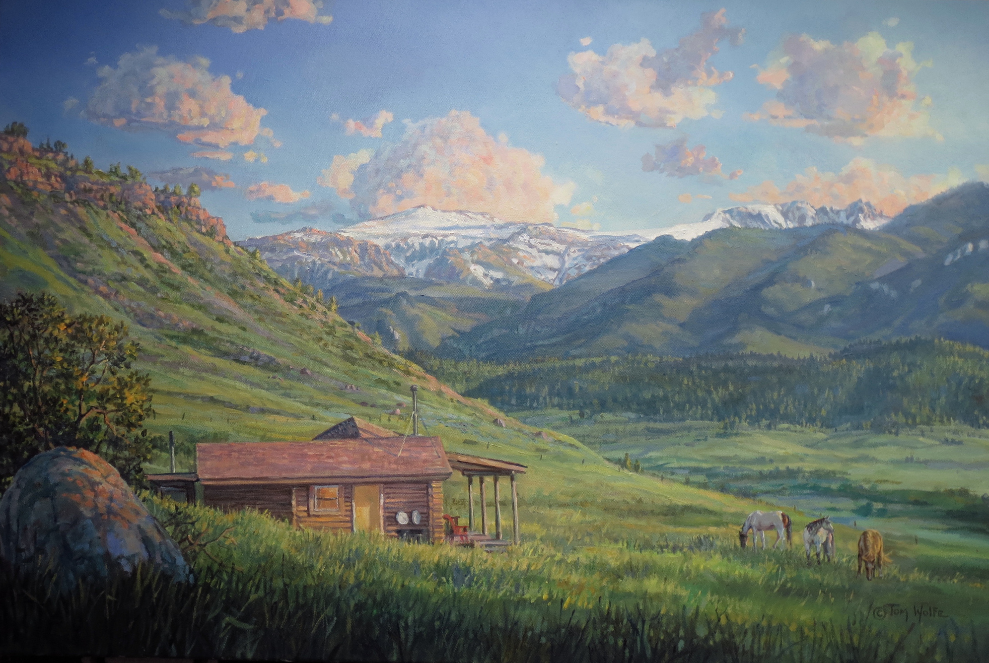 Diamond Ring Ranch - Tom Wolfe Fine Art